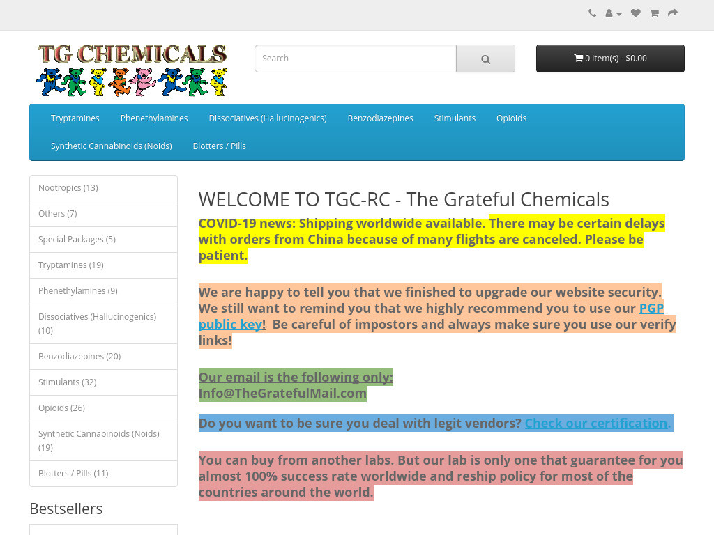 TGC-RC The Grateful Chemicals