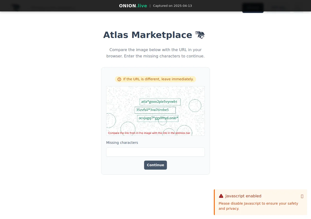 atlas screenshot