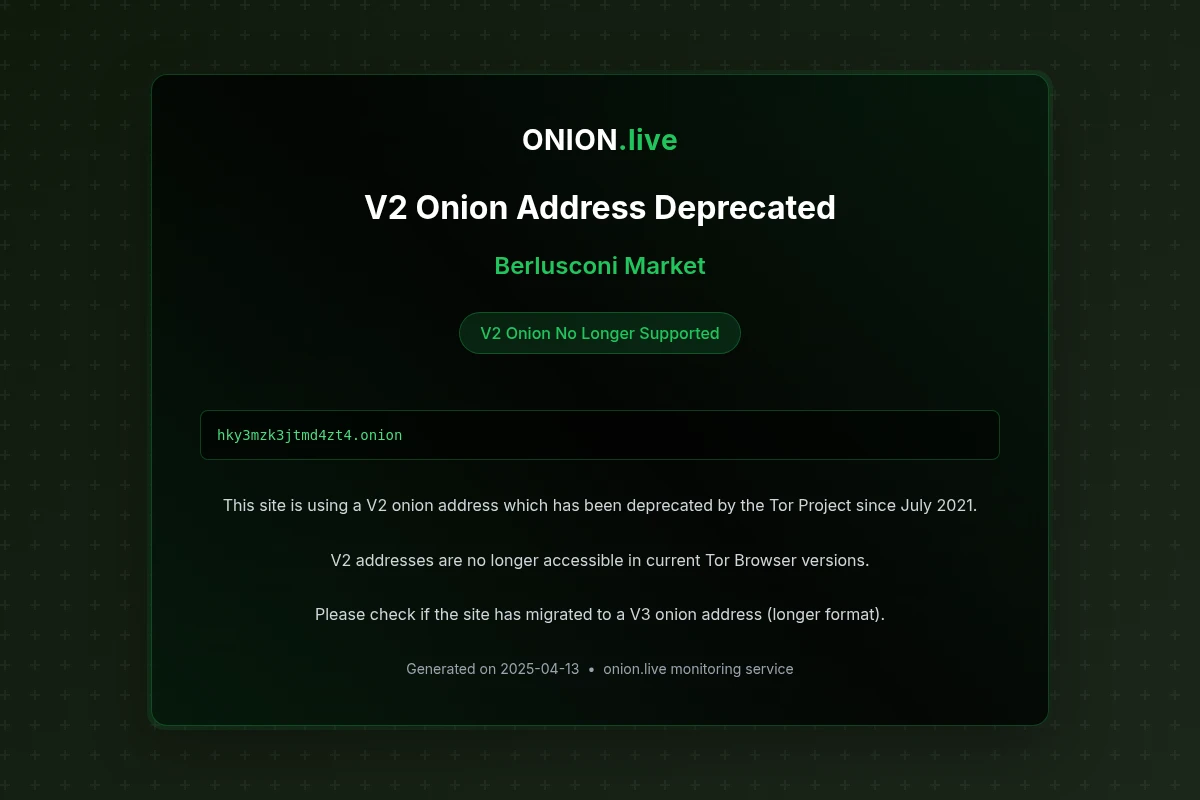 Berlusconi Market screenshot