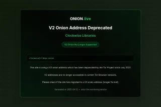 Clockwise Libraries screenshot