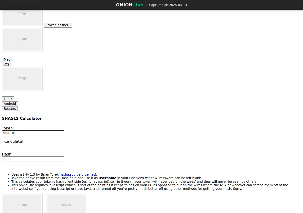 cryptostorm screenshot