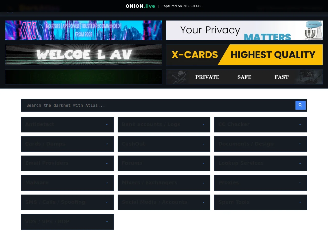 DarkAtlas screenshot