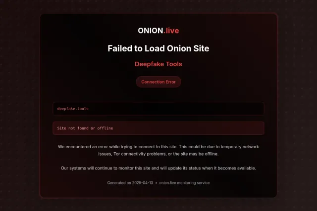 Deepfake Tools screenshot
