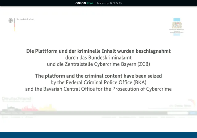 Deutschland Im Deep Web Forum screenshot