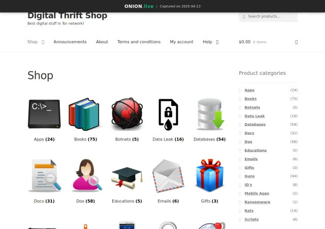 Digital Thrift Shop Pl screenshot