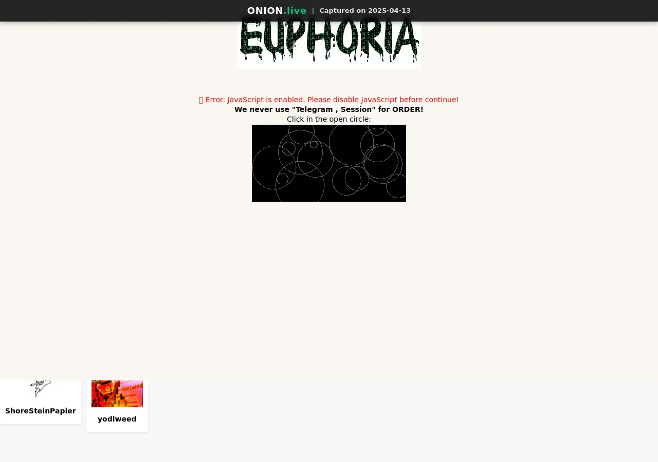 euphoria screenshot