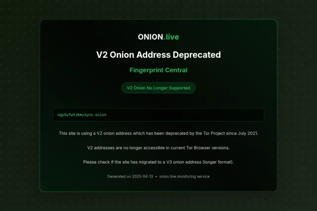 Fingerprint Central screenshot
