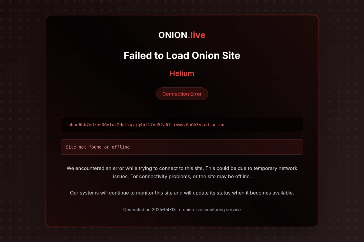 Helium screenshot