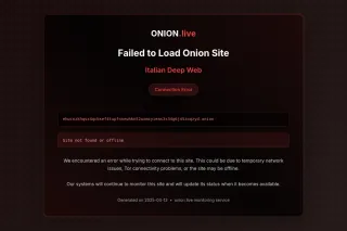 Italian Deep Web screenshot