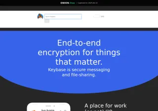 Keybase screenshot