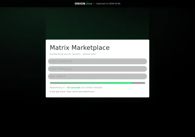 MATRIX MARKET screenshot