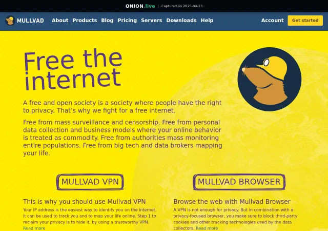 Mullvad Vpn screenshot