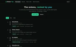 OnionTop screenshot