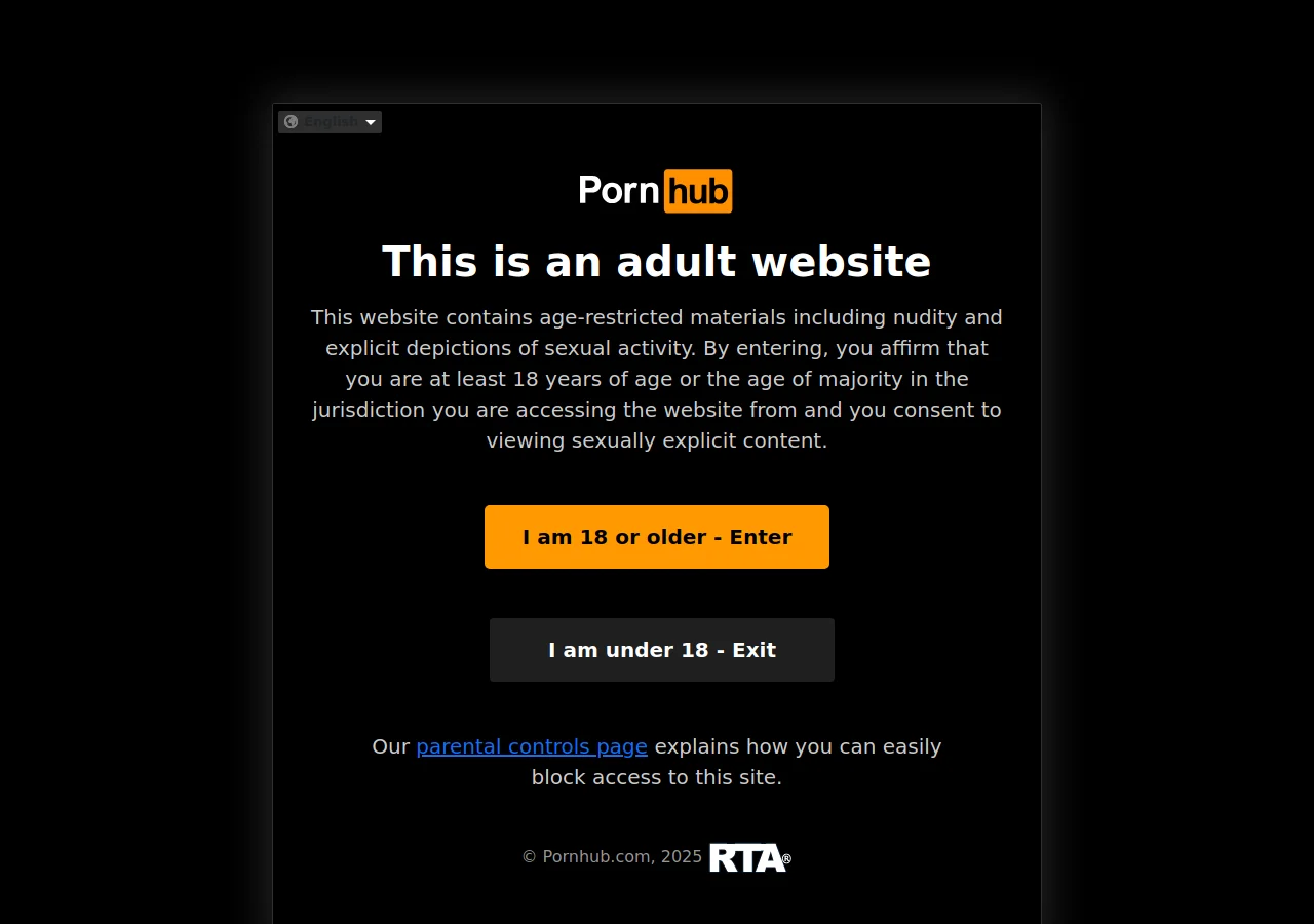 Pornhub screenshot