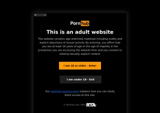 Pornhub screenshot