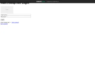 Riseup Mail screenshot