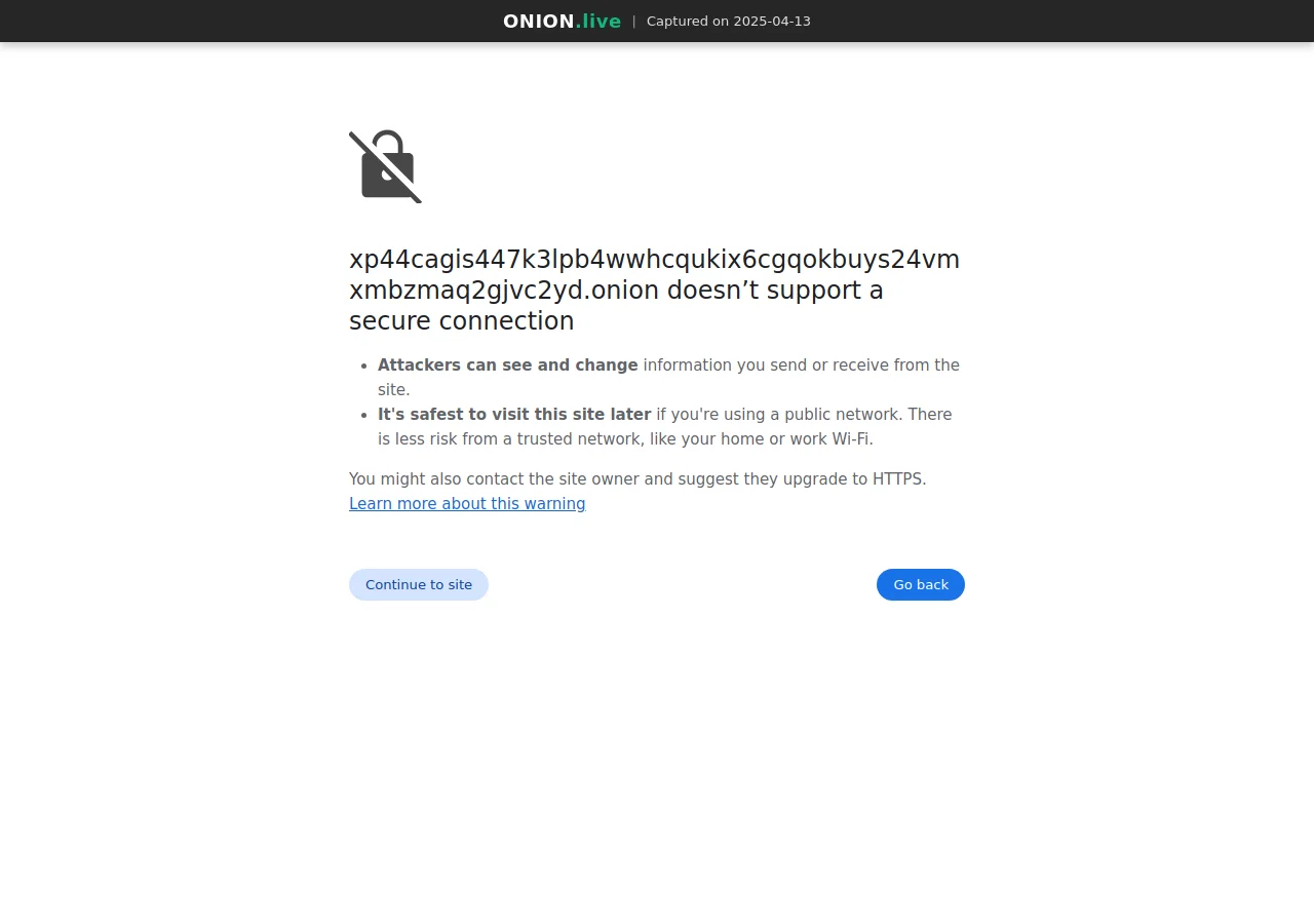 Securedrop the Guardian screenshot