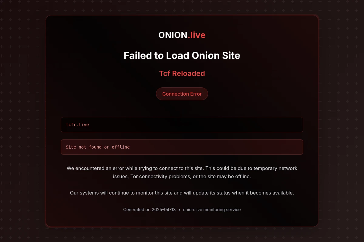 Tcf Reloaded screenshot