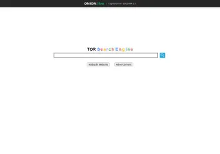 Tor Search Engine screenshot