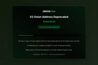 Torbox Email screenshot