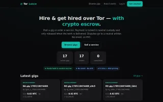TorLance screenshot