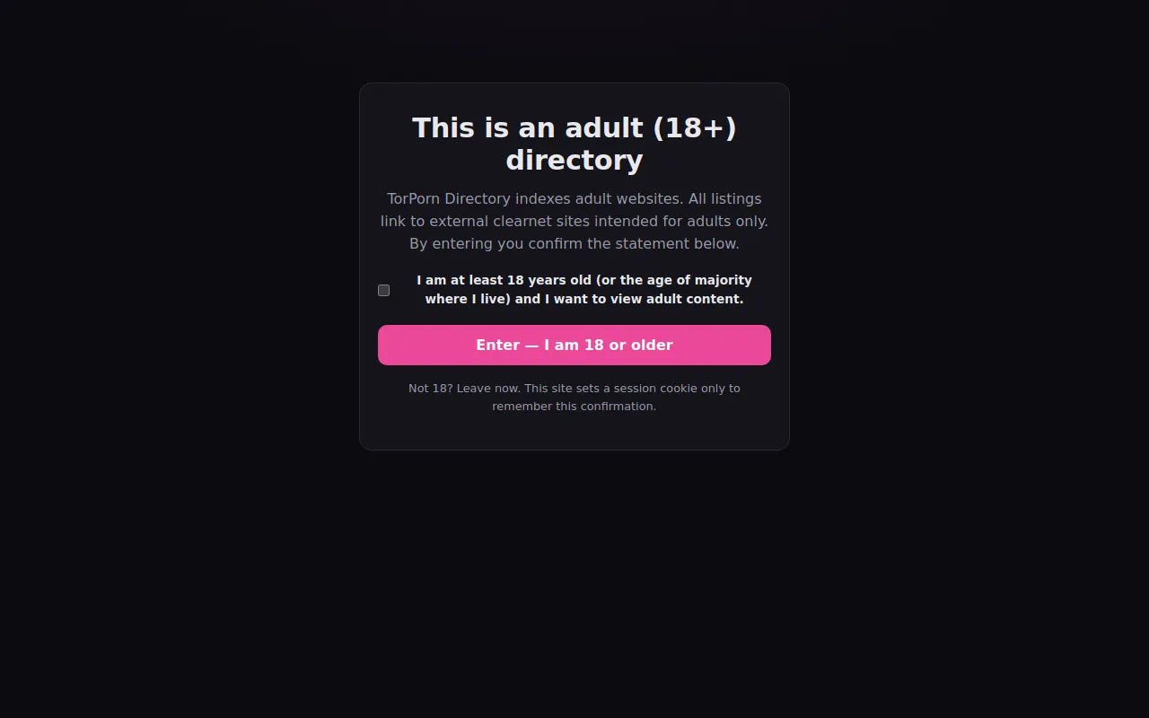 TorPorn Directory