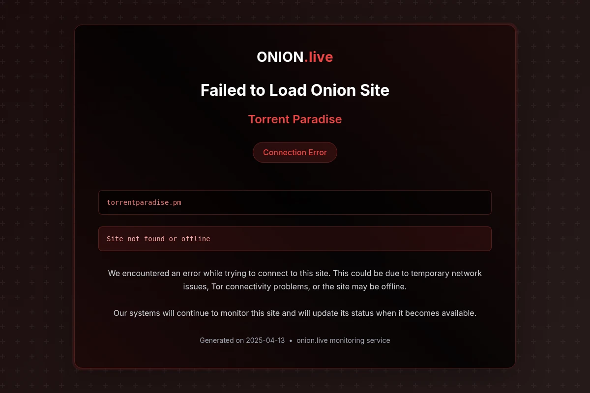 Torrent Paradise screenshot