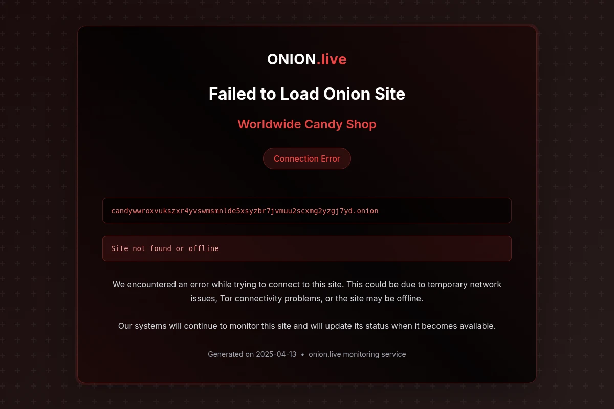 Worldwide Candy Shop screenshot