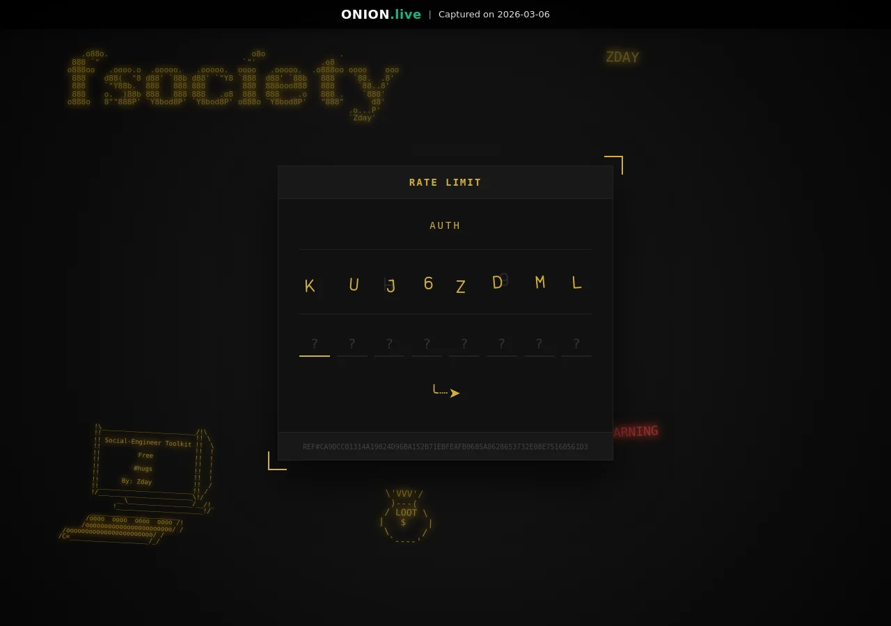 Zeroday Forum screenshot