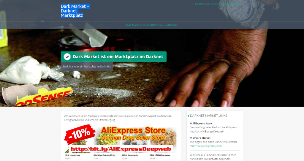 Black Market Websites 2022