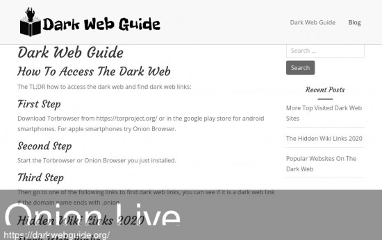 Dark Web Guide