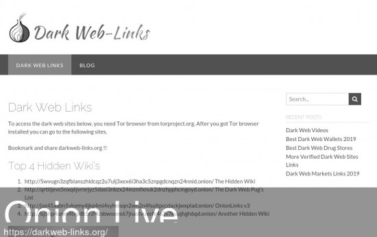Dark Web-Links