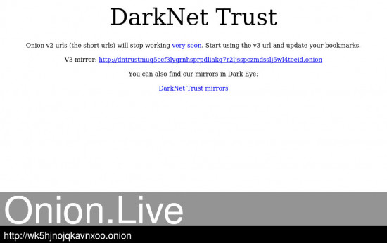 DarkNet Trust
