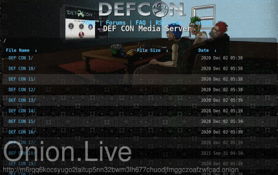 DEF CON Media Server