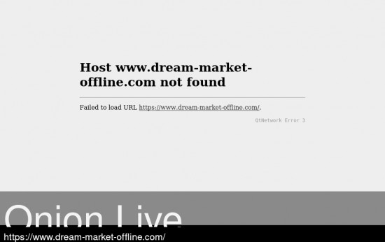 Dream Market offline