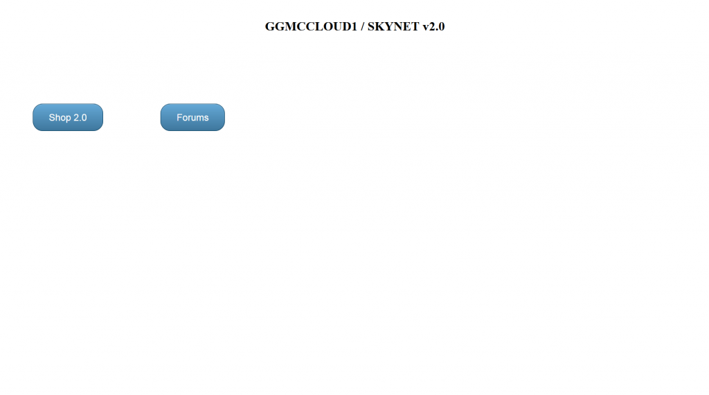 GGMCCLOUD1 / SKYNET v2.0