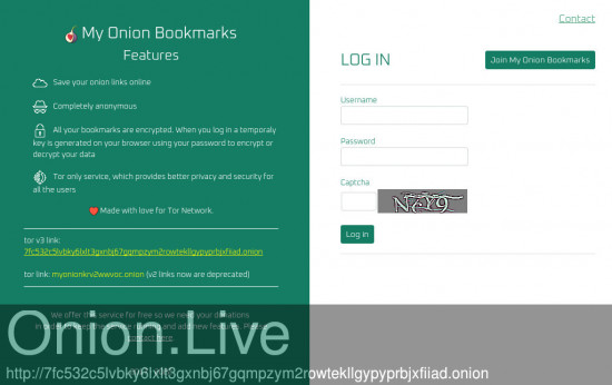 Onion Directory List