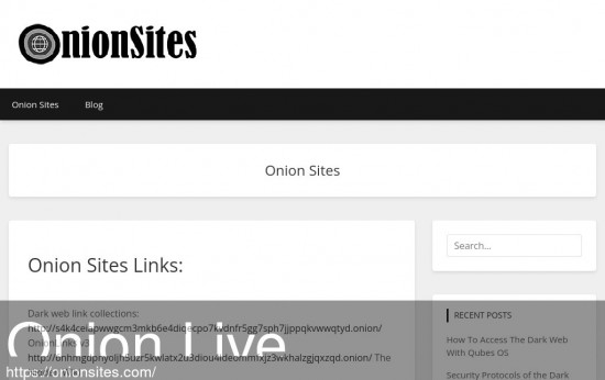 OnionSites