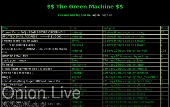 $$ The Green Machine $$